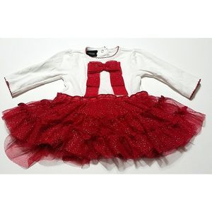 Holiday Editions Tulle Christmas Dress sz 3/6 mos